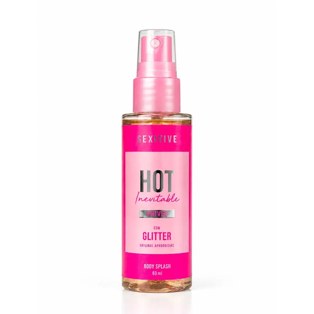 Body Splash con Glitter en Hot Inevitable Privée